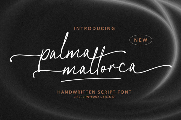 Palma Mallorca Handwritten Script