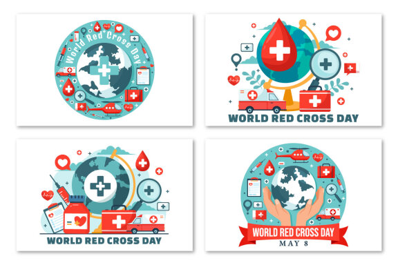 12 World Red Cross Day Illustration