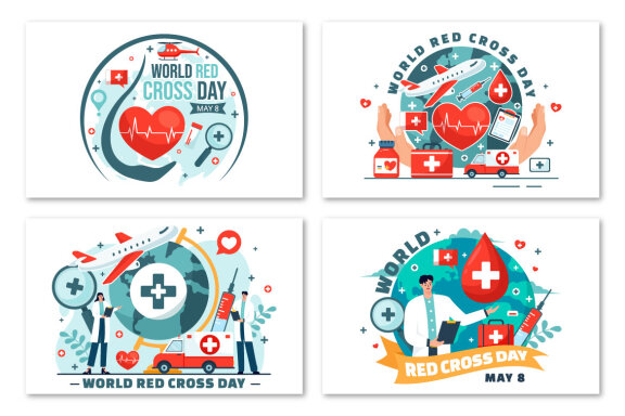 12 World Red Cross Day Illustration