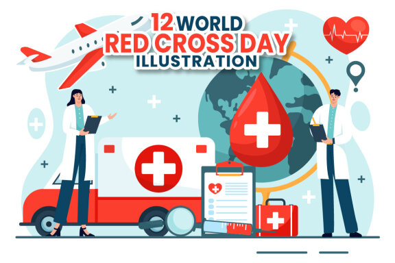12 World Red Cross Day Illustration