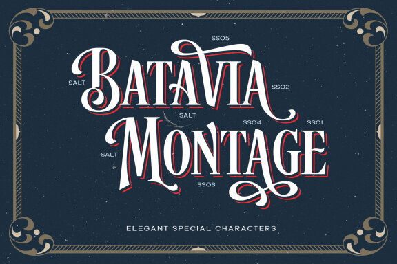 Arvoire Leonard – Layered Font