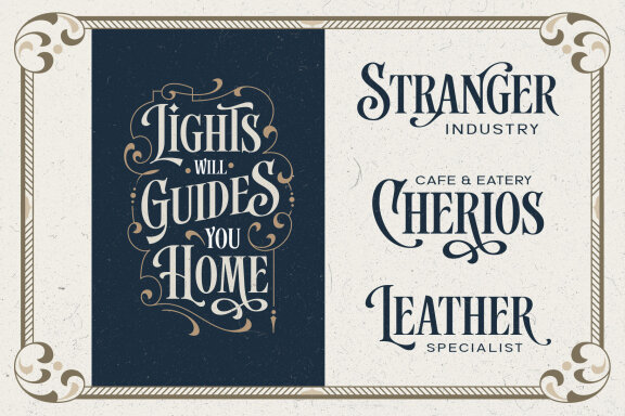 Arvoire Leonard – Layered Font