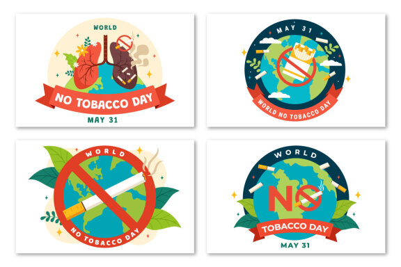 12 World No Tobacco Day Illustration