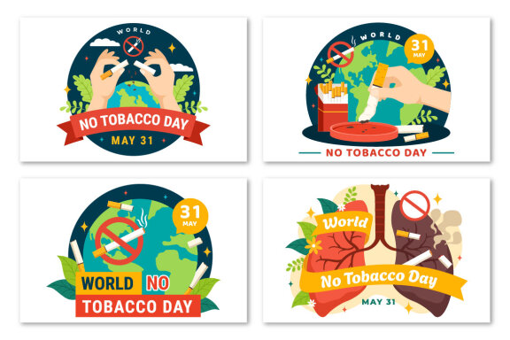 12 World No Tobacco Day Illustration