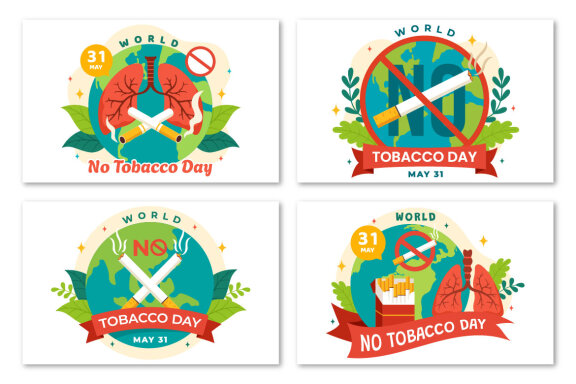 12 World No Tobacco Day Illustration