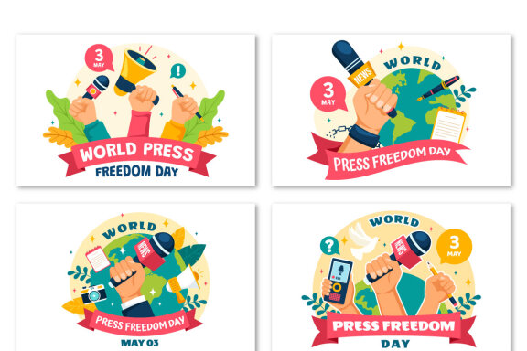 12 World Press Freedom Day Illustration
