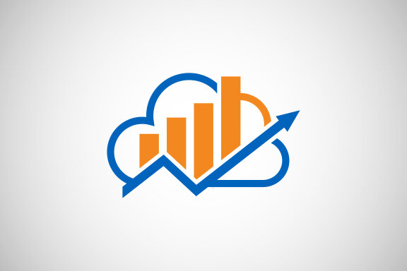 Business finance accounting logo sign symbol vector illustration