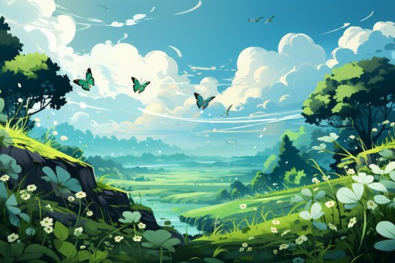 Background butterfly