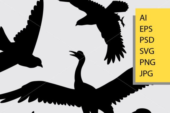 Bird 2 silhouette