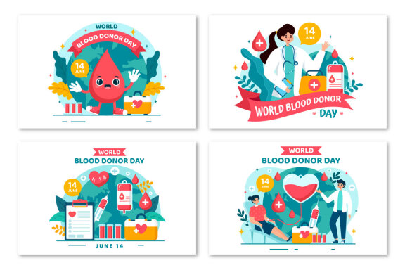 12 World Blood Donor Day Illustration