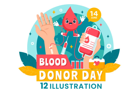 12 World Blood Donor Day Illustration