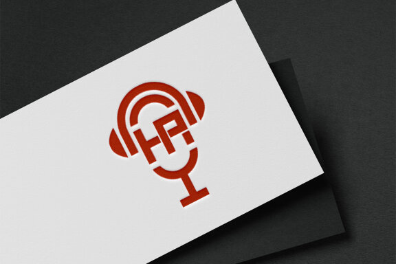 HP Letter And Radio Logo Design