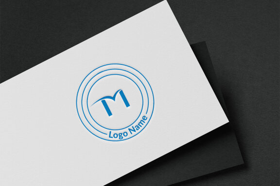 M Letter Logo Design