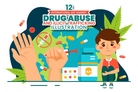 12 Drug Abuse and Trafficking illustration