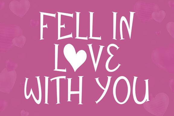 Julovey Serif Love Display Font