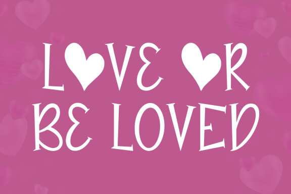 Julovey Serif Love Display Font
