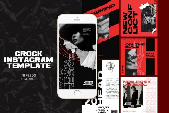 Grock Instagram Templates