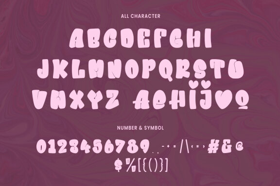 Lovial Fat Bubble FREE Font