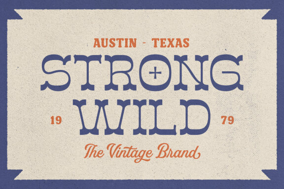 Sunset Village - Display Typeface