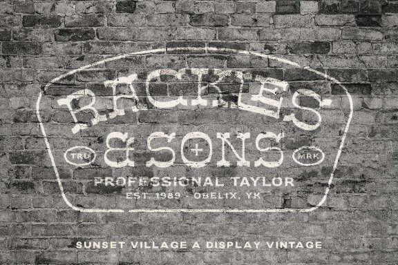 Sunset Village - Display Typeface