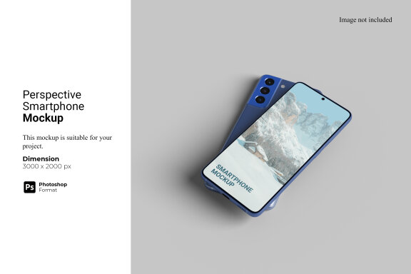 Perspective Smatphone Mockup