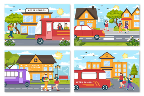 12 After School Illustration