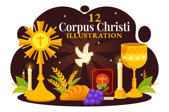 12 Corpus Christi Illustration