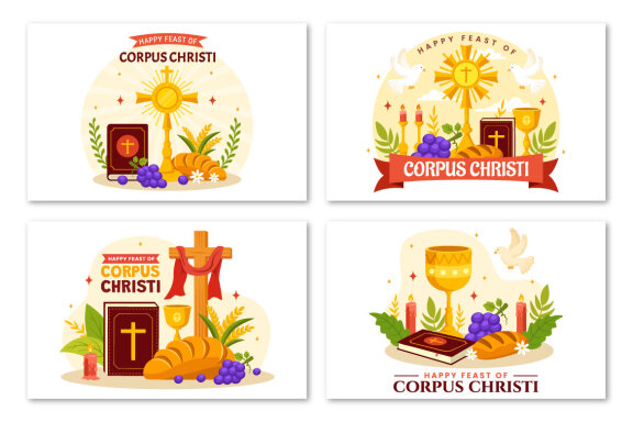 12 Corpus Christi Illustration