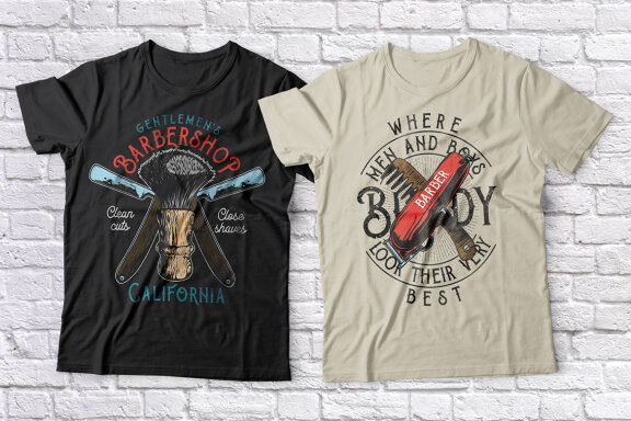 Barber Buddy Display Font & Graphics