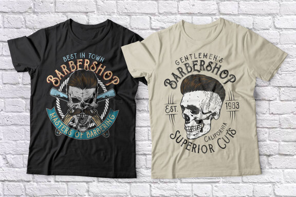 Barber Buddy Display Font & Graphics