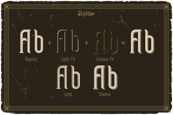Bourbon Street Display Font & Graphics