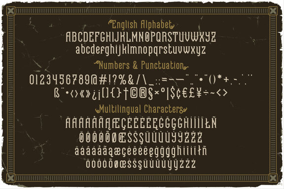 Bourbon Street Display Font & Graphics