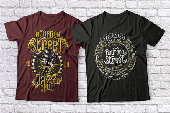 Bourbon Street Display Font & Graphics