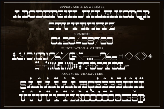 Tomman Western Font
