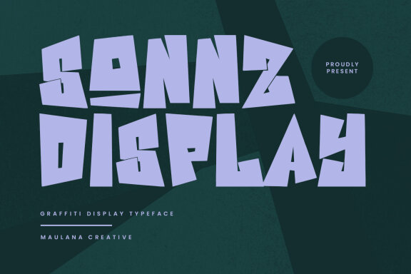 Sonnz Graffiti Display Typeface