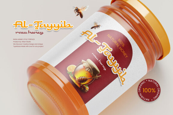 Radia - An Arabic Style Typeface