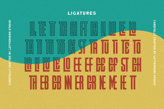 Brickers Condensed Typeface