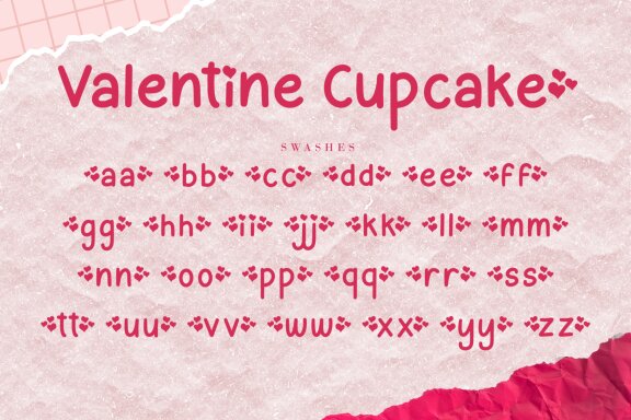 Valentine Cupcake FREE Font