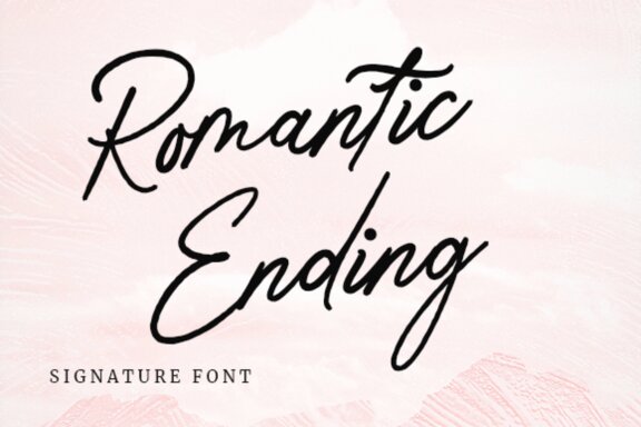 Romantic Script