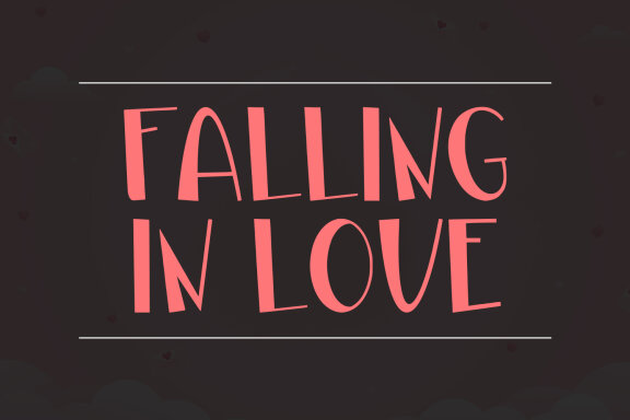 Lulove Display Typeface