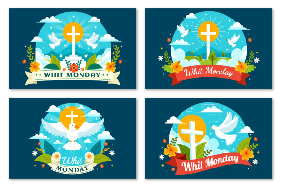 12 Whit Monday Illustration