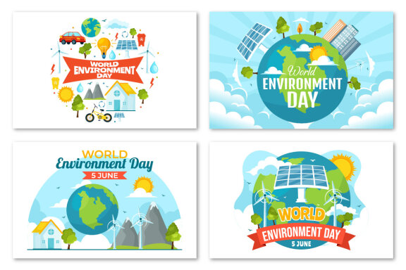 12 World Environment Day Illustration