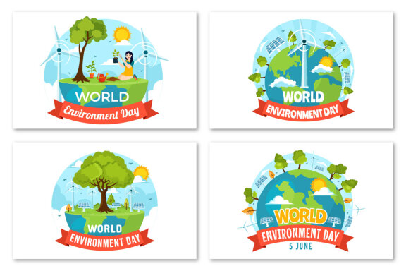 12 World Environment Day Illustration