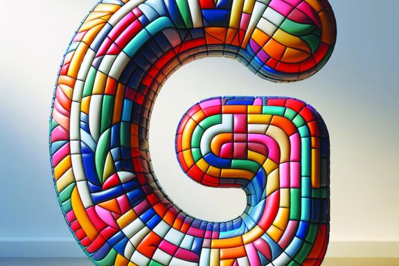 Inflated 3D Letters and Numbers