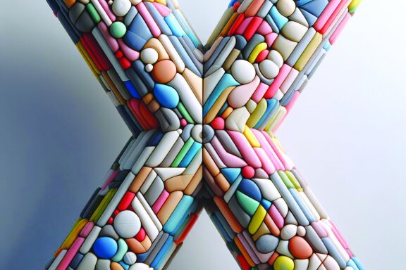 Inflated 3D Letters and Numbers