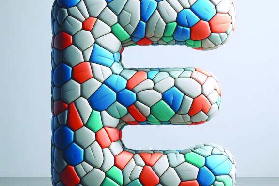Inflated 3D Letters and Numbers