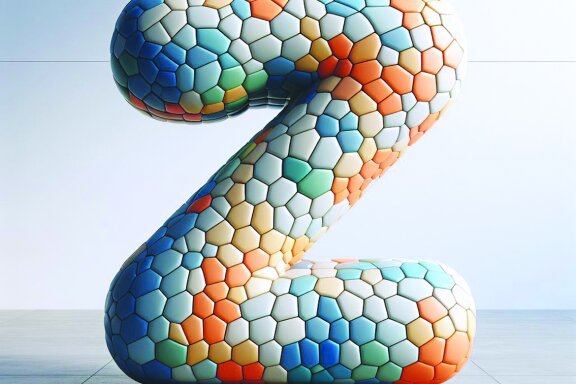 Inflated 3D Letters and Numbers