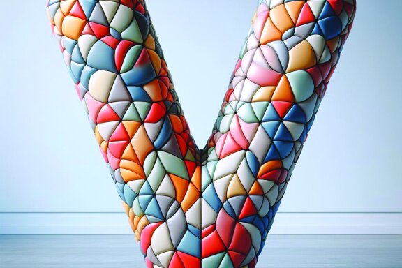 Inflated 3D Letters and Numbers