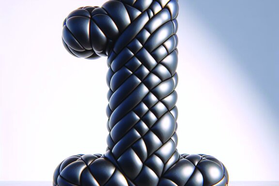 Inflated 3D Letters and Numbers