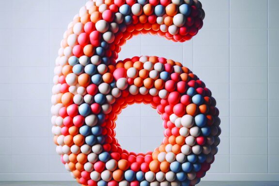 Inflated 3D Letters and Numbers